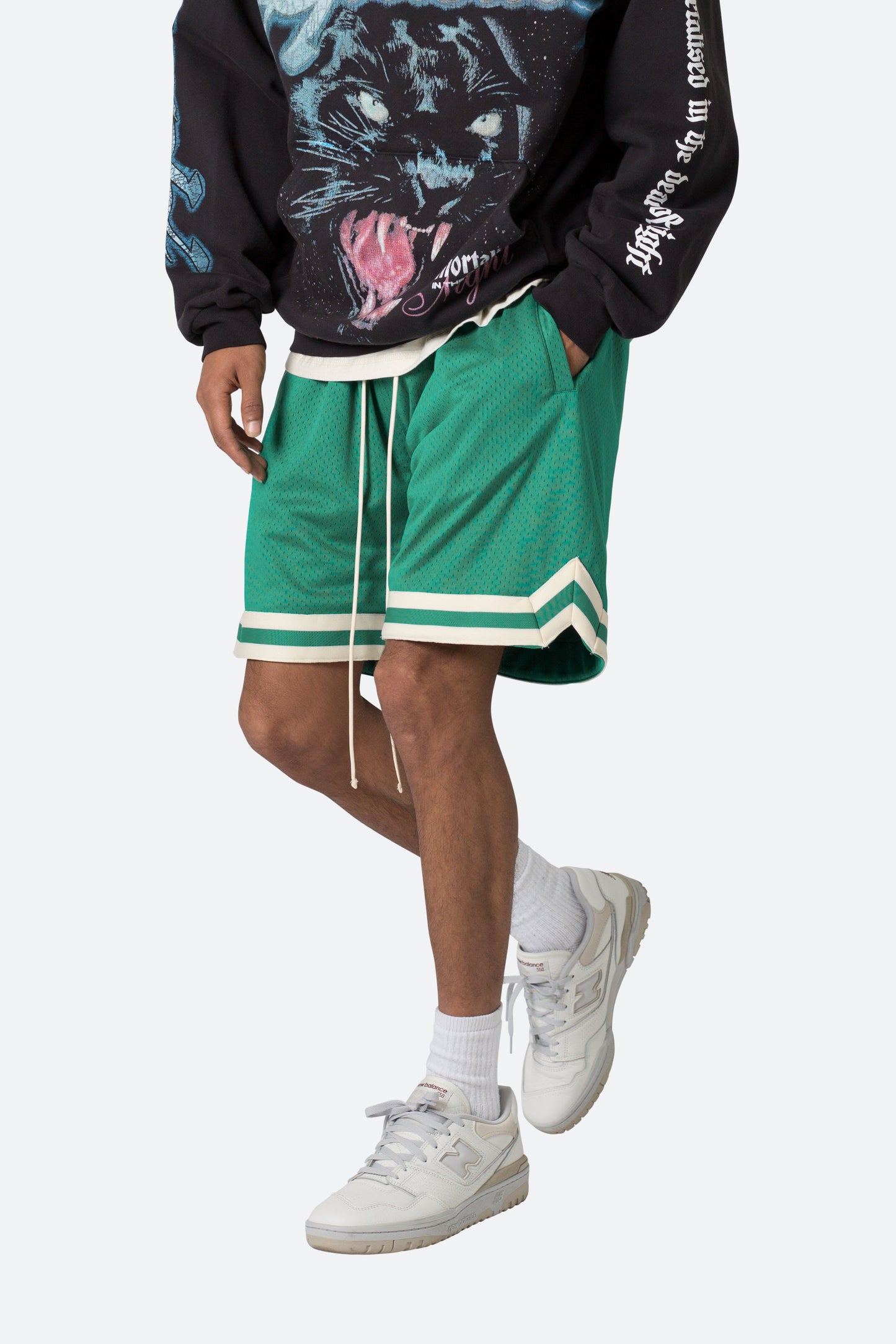 Basic Basketball Shorts - Green